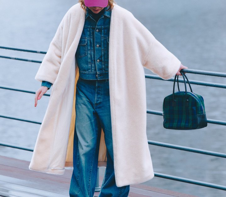 かわいいしヌクヌクなボアコートは冬の必需品！【本日のFUDGE GIRL-12