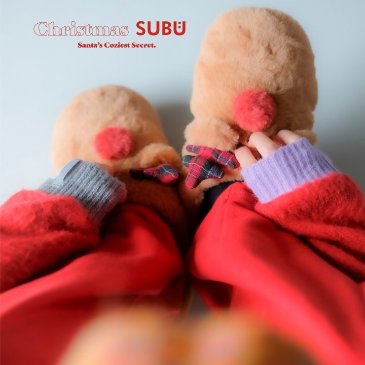 ギフトにおすすめ！ 冬の人気サンダル《スブ》からクリスマス限定デザインが登場