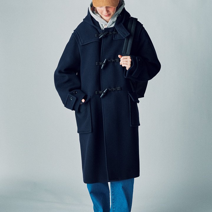 定番こそ最強!デニム×ダッフルコートのスタイル【本日のFUDGE GIRL-1月28日】