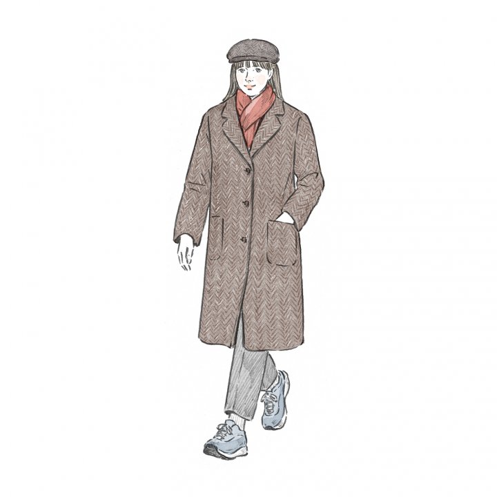 ツイードによくある「ヘリンボーン」柄の「ヘリンボーン」って魚の骨のことだって知ってた?【お洒落さんのためのファッション用語辞典 vol.114】