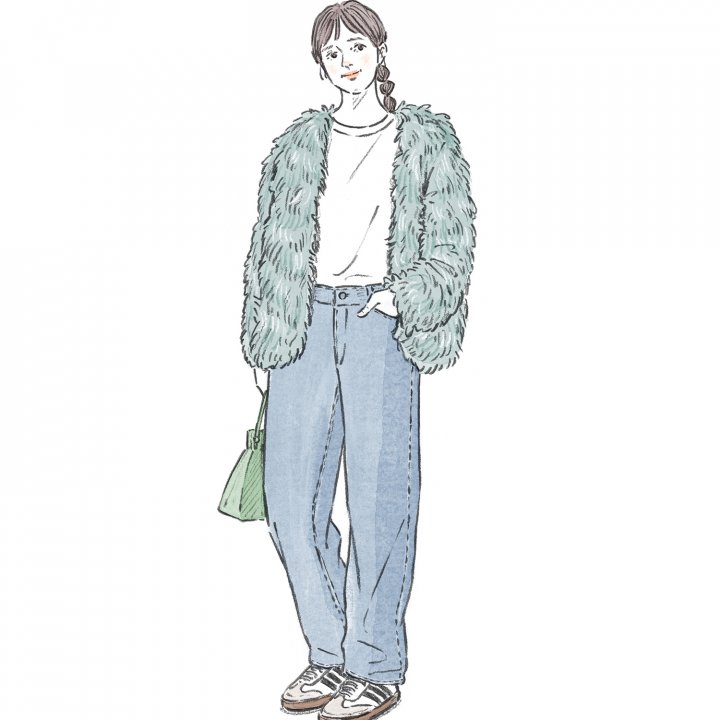 おしゃれして出かけたい日に活躍する、華やぎ「シャギー」って？【お洒落さんのためのファッション用語辞典 vol.115】