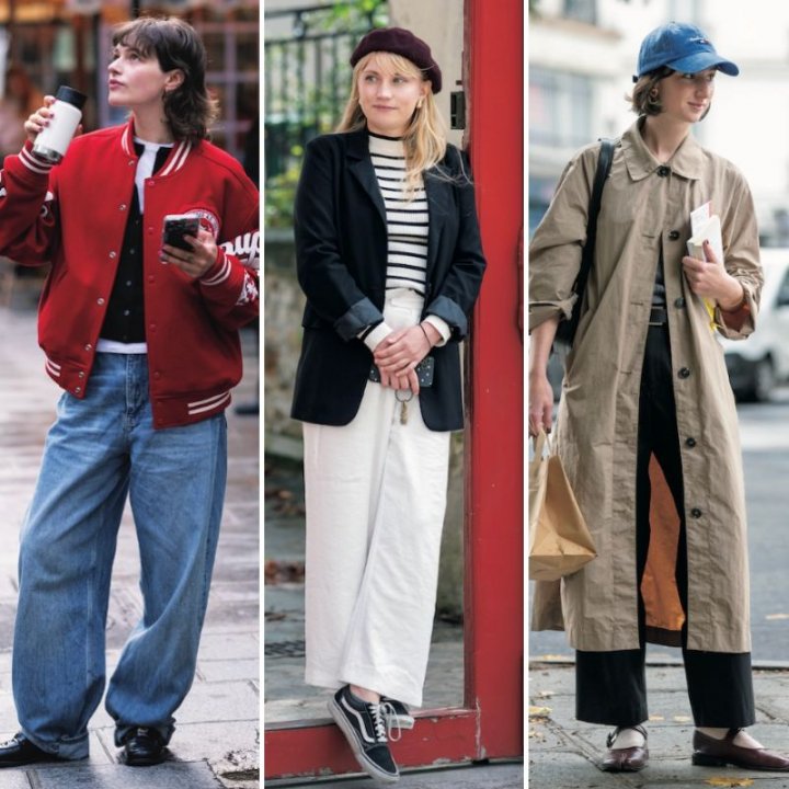 小物や色・柄使いを工夫して、冬のコーデを華やかに格上げ!【パリジェンヌの一週間コーデ】