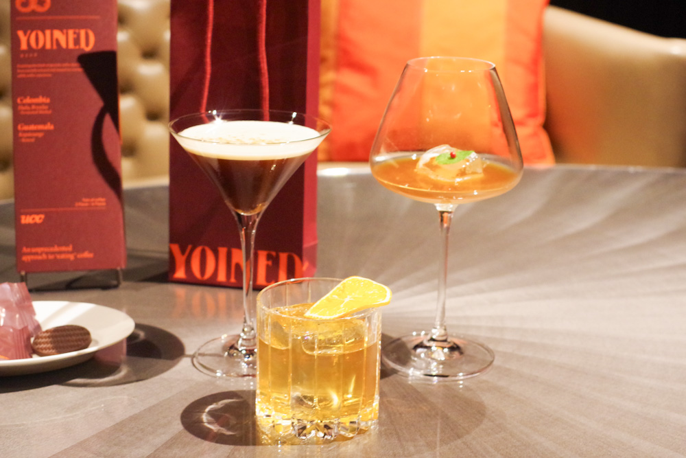 コーヒーとカクテルのプロが共演し「余韻に浸る」バレンタインメニューに