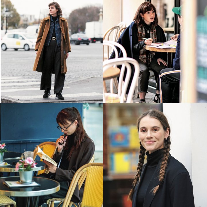 【ブラックタートルニットのお手本コーデ18選】黒タートルは主役にも脇役にも使える!