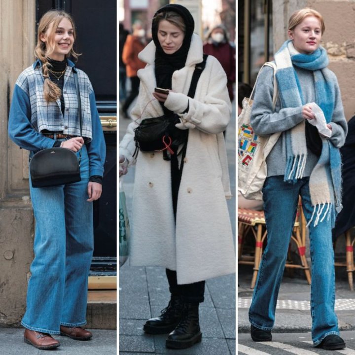 ブルー系のワントーンコーデorモノトーンコーデがトレンド!?【パリジェンヌの一週間コーデ】