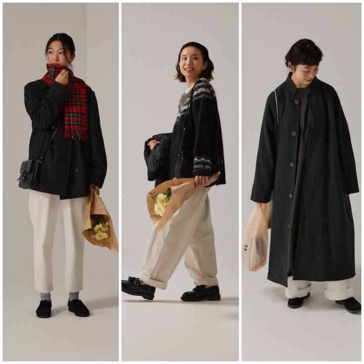 “モノトーン”のお手本コーデ5選。素材や差し色でバランスよく【FUDGE FRIEND おしゃれさんの毎日コーディネート】