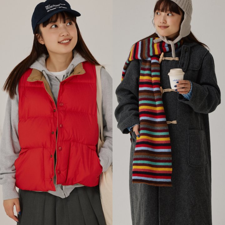 冬に暗い色ばっかり着ていない?色を効かせた冬コーデ2選【FUDGE FRIEND おしゃれさんの毎日コーディネート|大島花菜】