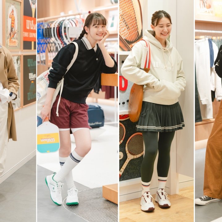 スポーツとデイリーに楽しめる！《ウイルソン》で春服を見つけよう