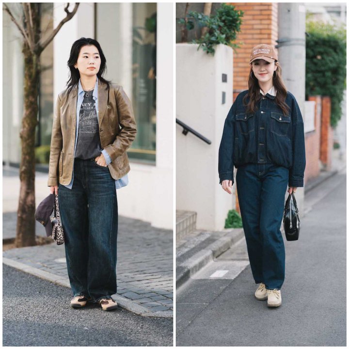 春を感じる“デニムパンツ”ルック5選。定番アイテムこそ着こなしで個性的に【TOKYO SNAP】