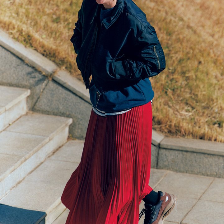 おしゃれが楽しい春。コーデはコントラストで遊んで【本日のFUDGE GIRL-4月4日】