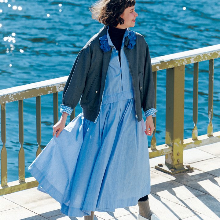 待ちに待った春は、ワンピースが大活躍！【本日のFUDGE GIRL-4月2日】