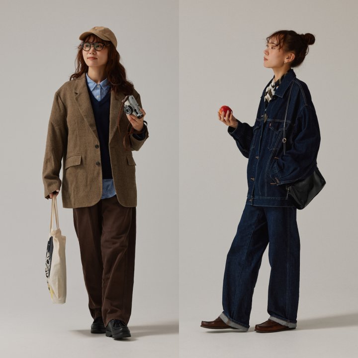 春のジャケットコーデ２選。時にはジェンツ、時にはセットアップで【FUDGE FRIEND おしゃれさんの毎日コーディネート｜UMI】