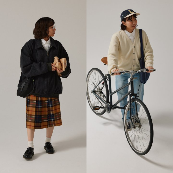 軽アウターコーディネート２選。白シャツをインすれば一瞬で爽やかな春ムードに！【FUDGE FRIEND おしゃれさんの毎日コーディネート｜momo】