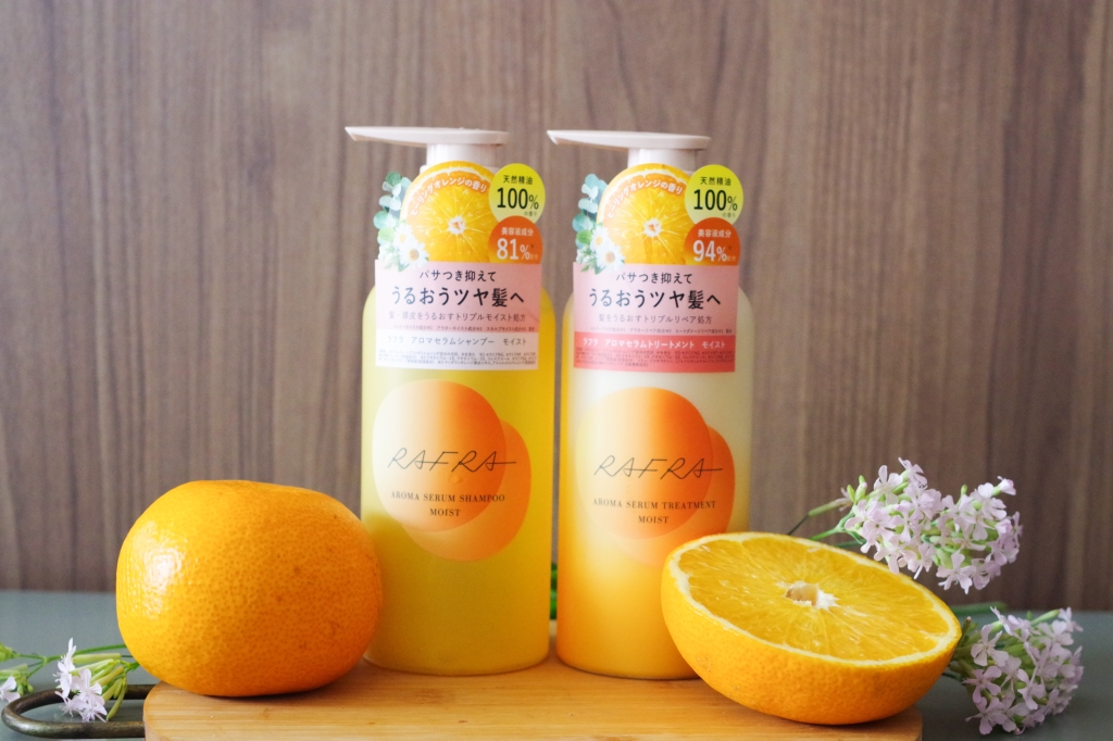 【RAFRA】アロマ美容液シャンプー＆トリートメント新発売！～バスタイム中に深呼吸して髪も心も自分をいたわる時間に～