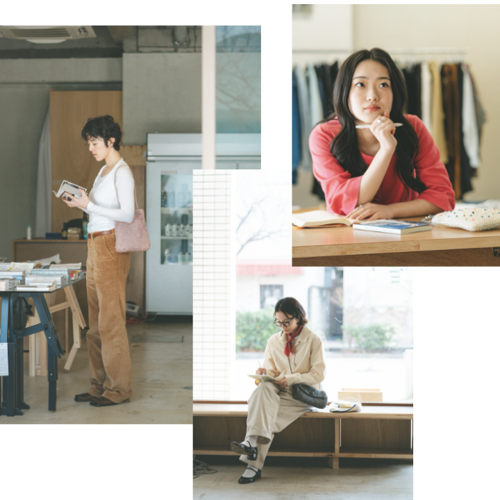 クリエイティブなあの子も《アンテプリマ》で春支度。3人の相棒バッグを教えて！