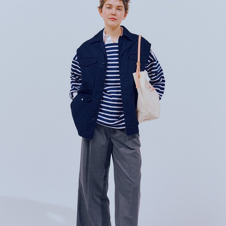 ボーダーコーデはネイビーベースで大人っぽく仕上げて【本日のFUDGE GIRL-4月20日】