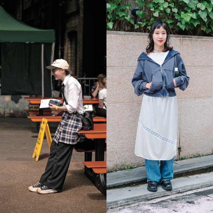パンツにスカートを重ねるといまっぽい！初夏のお手本コーデ5つ