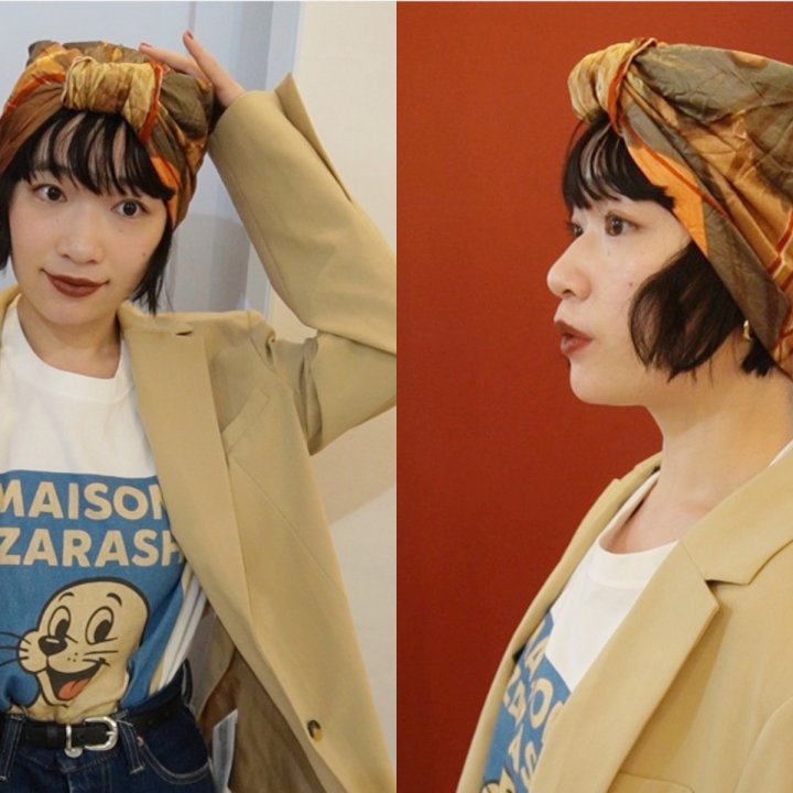 【美容師監修ボブヘアアレンジ5DAYS】DAY3:Aesop×スカーフアレンジ