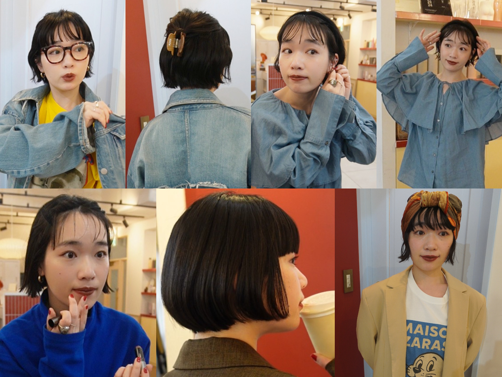 総まとめ【美容師監修ボブヘアアレンジ5DAYS】定番の内巻きボブからスカーフアレンジまで！