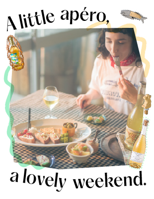 Vol.81 A little apéro, a lovely weekend.　今週末、ベランダでアペロしようよ！