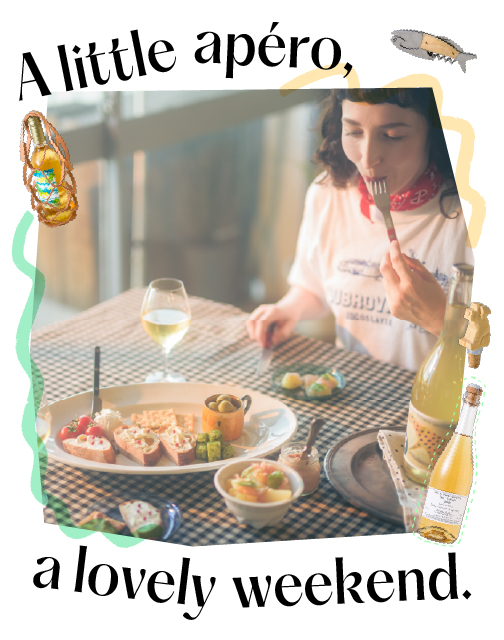 Vol.81 A little apéro, a lovely weekend.　今週末、ベランダでアペロしようよ！