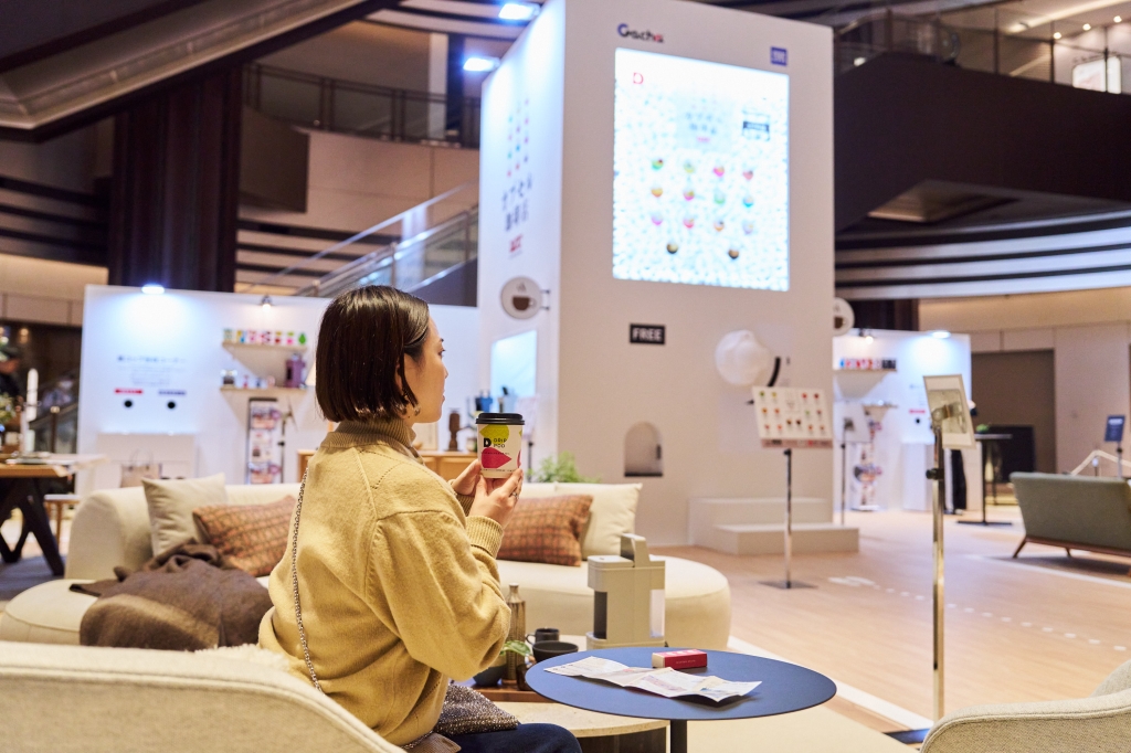 東京ミッドタウン日比谷の期間限定「UCCカプセル珈琲店」