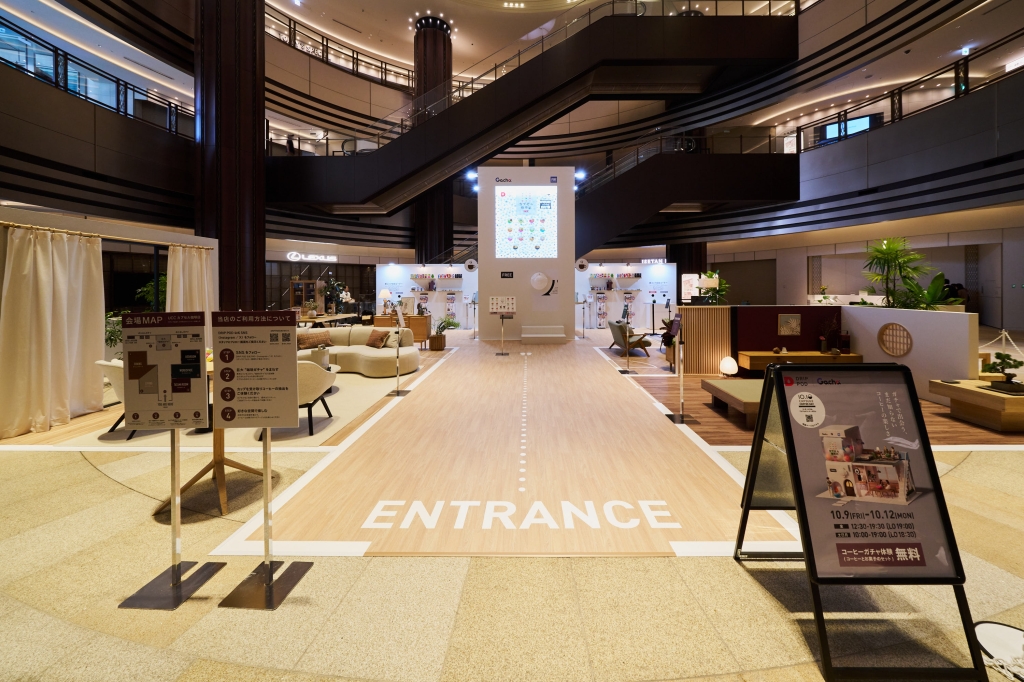 東京ミッドタウン日比谷の期間限定「UCCカプセル珈琲店」