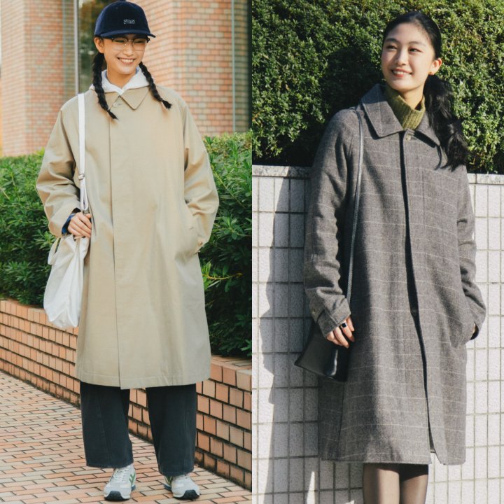 ベージュはボーイに、ツイードはレディに着てみない?【FUDGE dig.|素敵なバルマカーンコートを探して- 01】