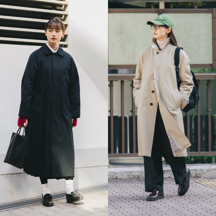 大きめサイズのコートが欲しい!黒とベージュどちらが良い?【FUDGE dig.|素敵なバルマカーンコートを探して- 02】